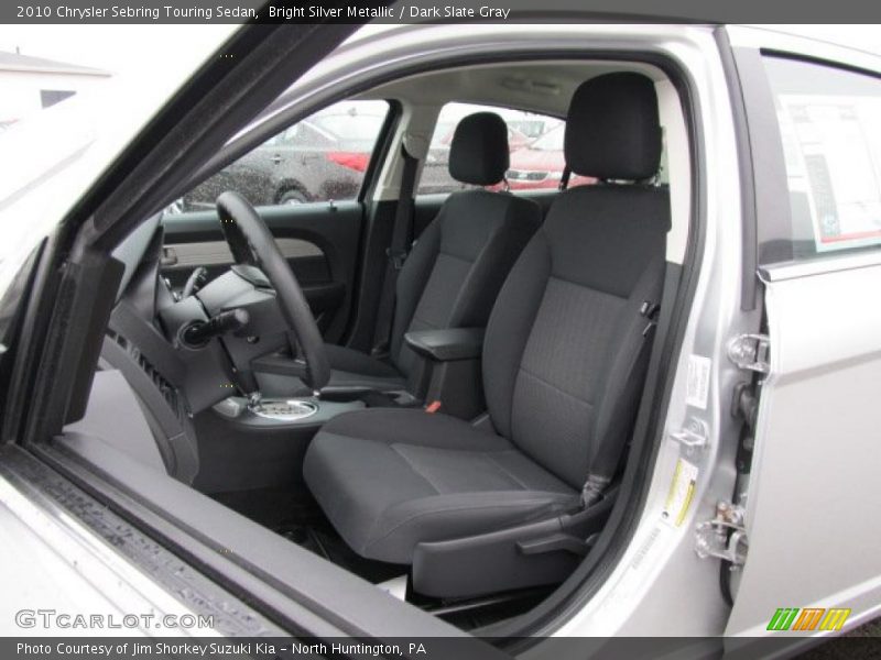 Bright Silver Metallic / Dark Slate Gray 2010 Chrysler Sebring Touring Sedan