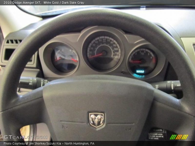 White Gold / Dark Slate Gray 2010 Dodge Avenger SXT