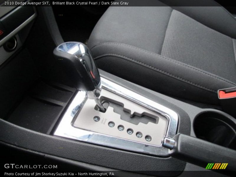 Brilliant Black Crystal Pearl / Dark Slate Gray 2010 Dodge Avenger SXT