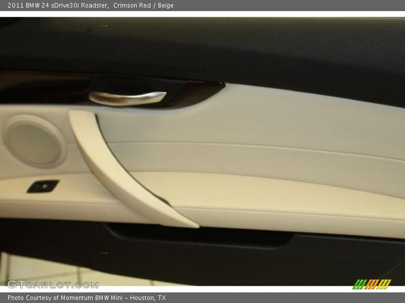 Crimson Red / Beige 2011 BMW Z4 sDrive30i Roadster