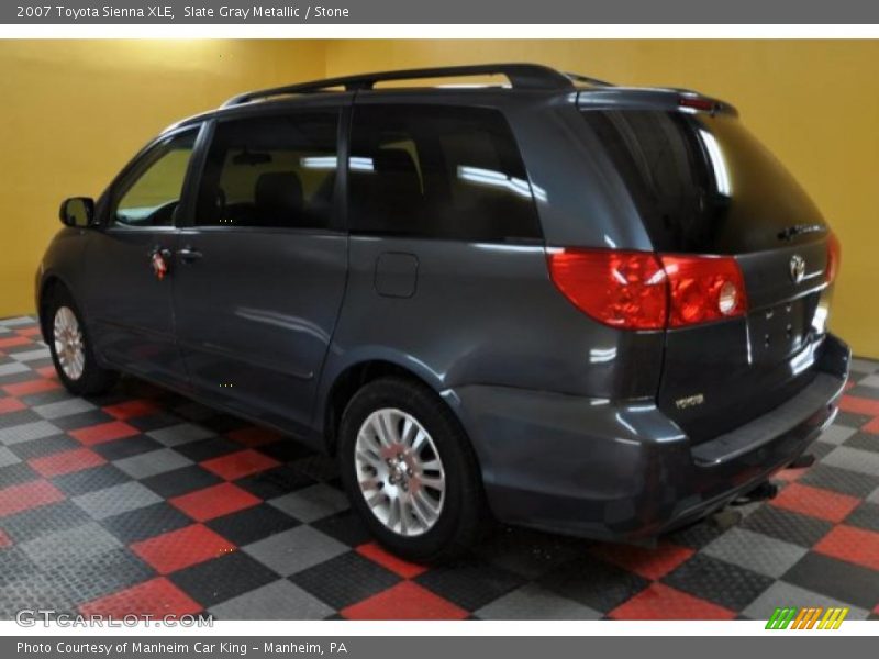 Slate Gray Metallic / Stone 2007 Toyota Sienna XLE