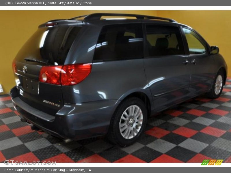 Slate Gray Metallic / Stone 2007 Toyota Sienna XLE