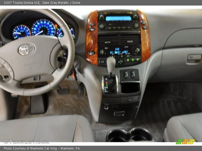 Slate Gray Metallic / Stone 2007 Toyota Sienna XLE