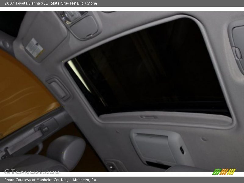 Slate Gray Metallic / Stone 2007 Toyota Sienna XLE