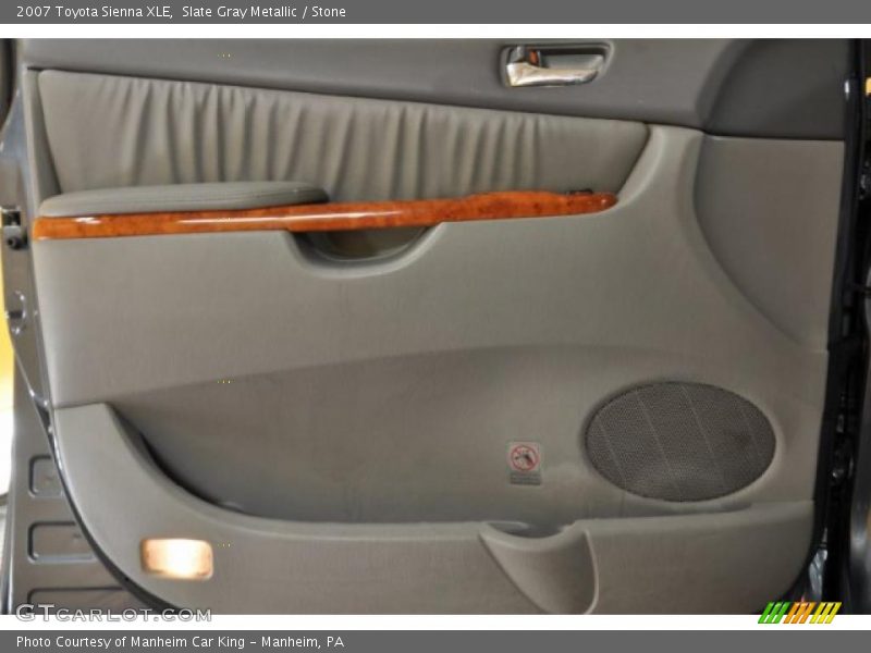 Slate Gray Metallic / Stone 2007 Toyota Sienna XLE