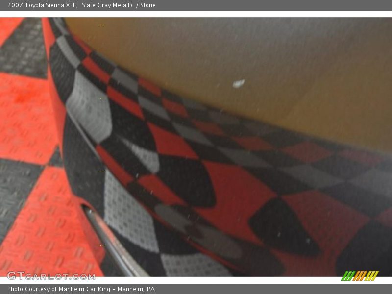 Slate Gray Metallic / Stone 2007 Toyota Sienna XLE