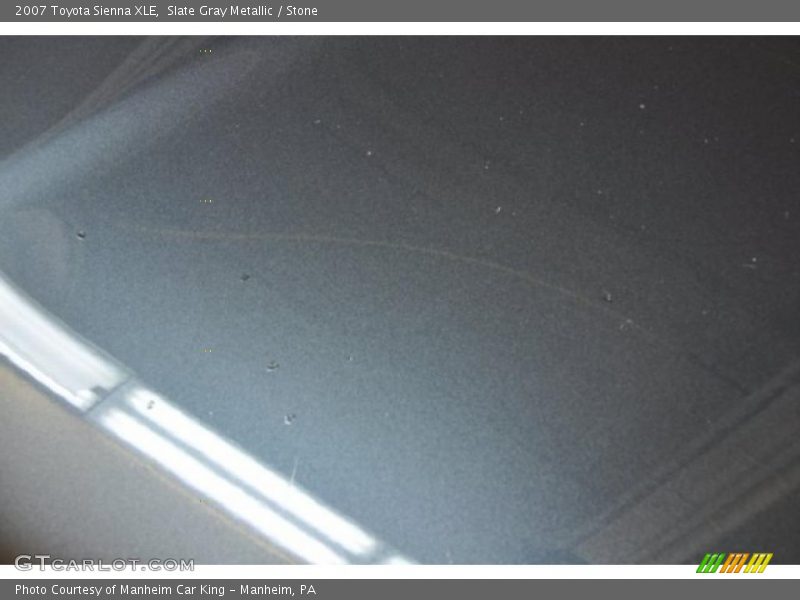 Slate Gray Metallic / Stone 2007 Toyota Sienna XLE