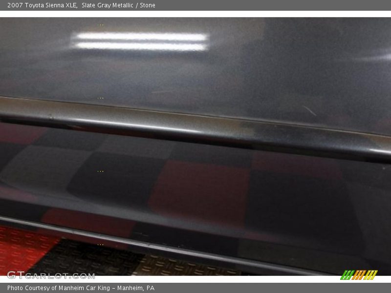Slate Gray Metallic / Stone 2007 Toyota Sienna XLE