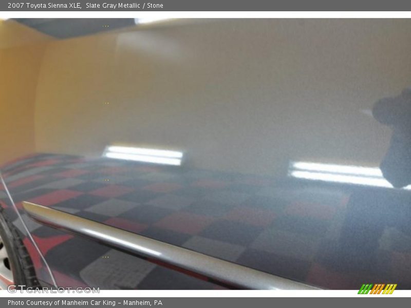 Slate Gray Metallic / Stone 2007 Toyota Sienna XLE
