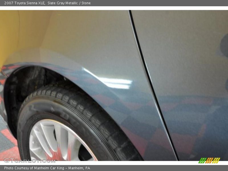Slate Gray Metallic / Stone 2007 Toyota Sienna XLE