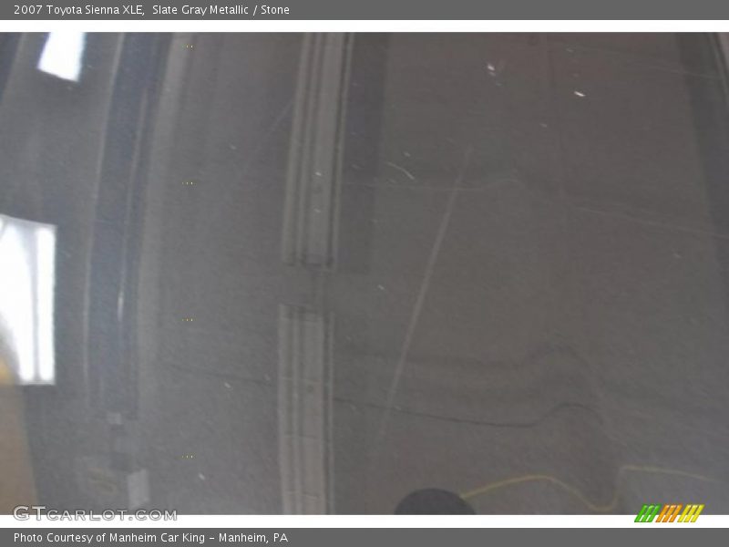 Slate Gray Metallic / Stone 2007 Toyota Sienna XLE
