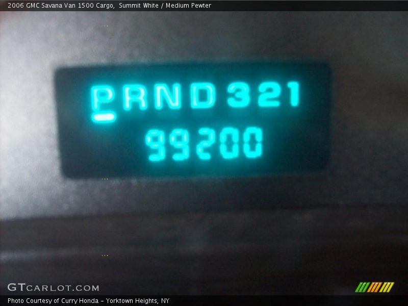 Summit White / Medium Pewter 2006 GMC Savana Van 1500 Cargo