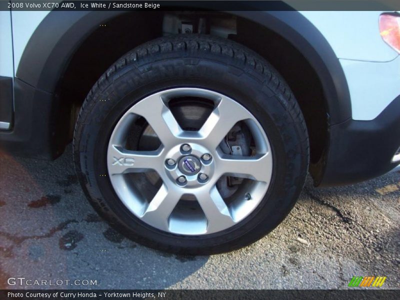 Ice White / Sandstone Beige 2008 Volvo XC70 AWD