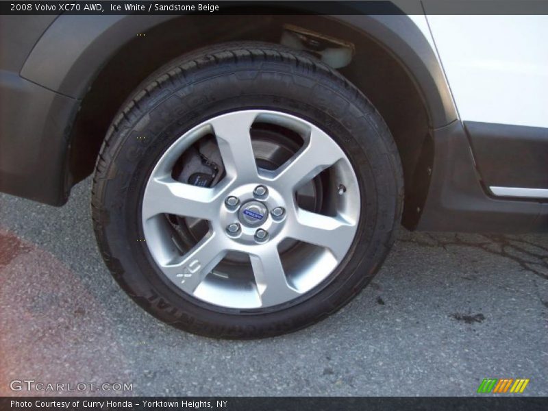 Ice White / Sandstone Beige 2008 Volvo XC70 AWD
