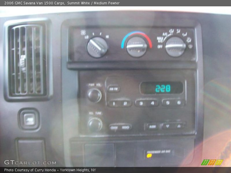 Summit White / Medium Pewter 2006 GMC Savana Van 1500 Cargo