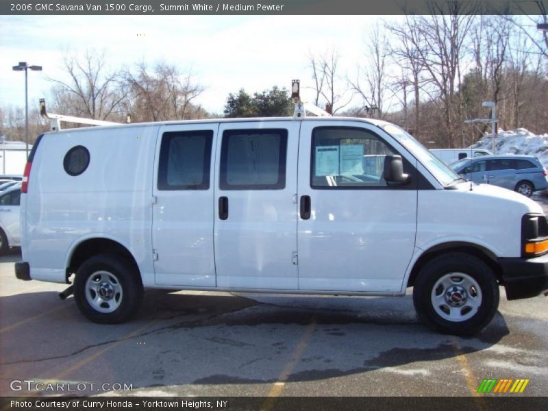 Summit White / Medium Pewter 2006 GMC Savana Van 1500 Cargo