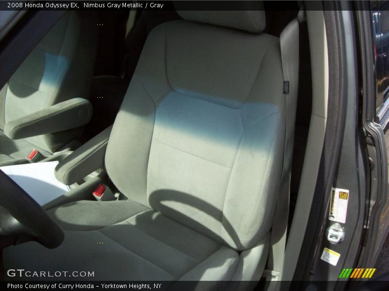 Nimbus Gray Metallic / Gray 2008 Honda Odyssey EX