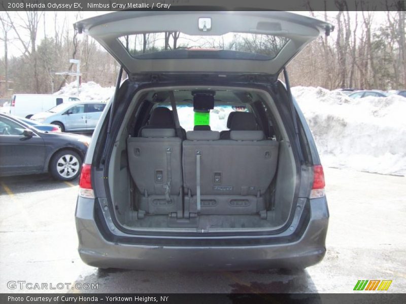 Nimbus Gray Metallic / Gray 2008 Honda Odyssey EX