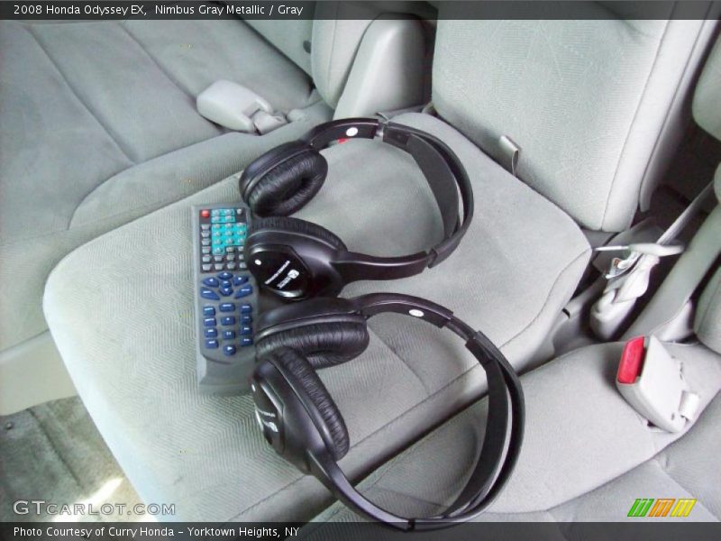 Nimbus Gray Metallic / Gray 2008 Honda Odyssey EX
