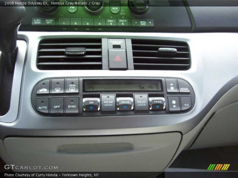 Nimbus Gray Metallic / Gray 2008 Honda Odyssey EX