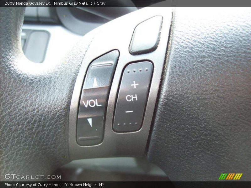 Nimbus Gray Metallic / Gray 2008 Honda Odyssey EX