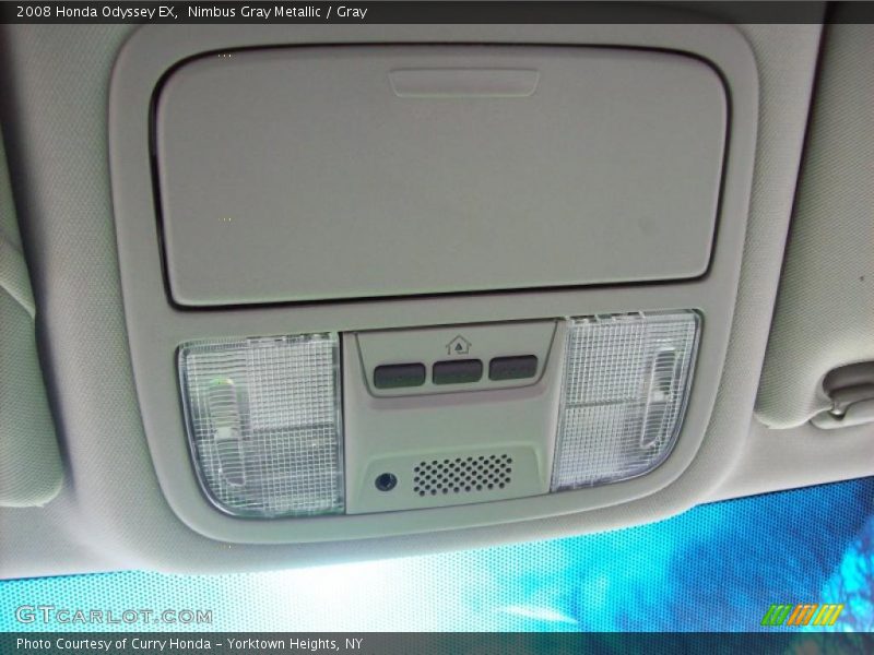 Nimbus Gray Metallic / Gray 2008 Honda Odyssey EX