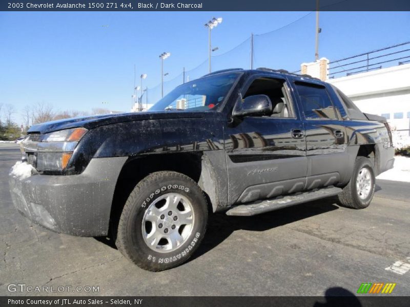 Black / Dark Charcoal 2003 Chevrolet Avalanche 1500 Z71 4x4