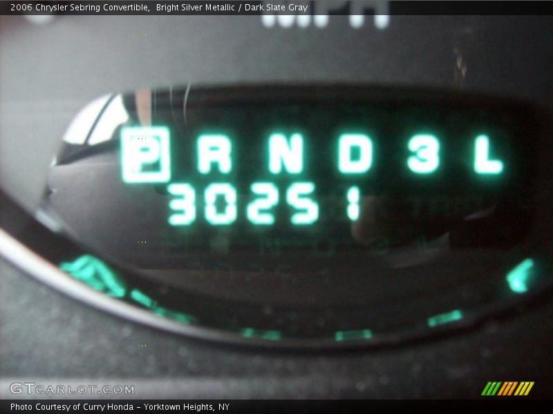 Bright Silver Metallic / Dark Slate Gray 2006 Chrysler Sebring Convertible