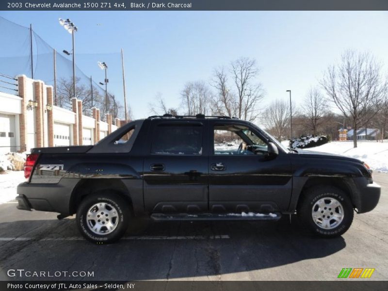 Black / Dark Charcoal 2003 Chevrolet Avalanche 1500 Z71 4x4
