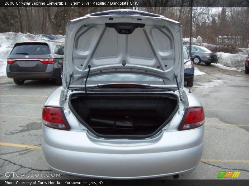 Bright Silver Metallic / Dark Slate Gray 2006 Chrysler Sebring Convertible