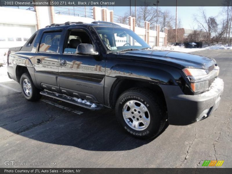 Black / Dark Charcoal 2003 Chevrolet Avalanche 1500 Z71 4x4