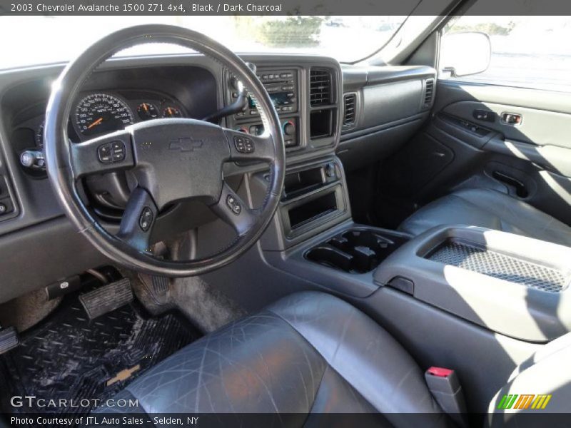 Black / Dark Charcoal 2003 Chevrolet Avalanche 1500 Z71 4x4