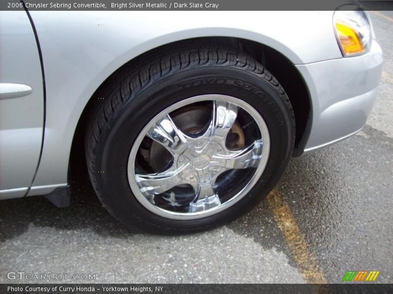 Bright Silver Metallic / Dark Slate Gray 2006 Chrysler Sebring Convertible