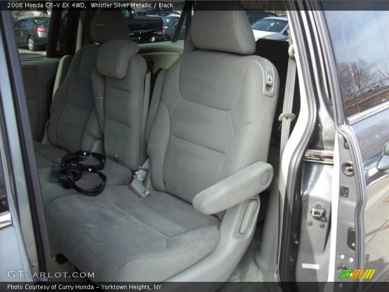 Whistler Silver Metallic / Black 2008 Honda CR-V EX 4WD