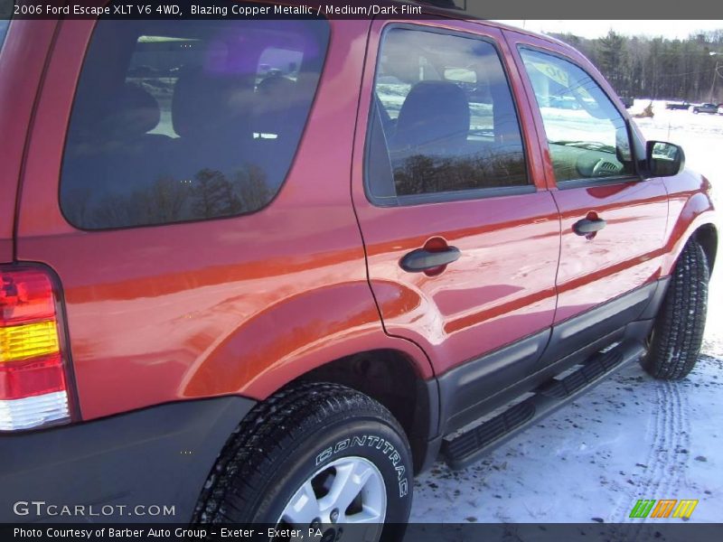 Blazing Copper Metallic / Medium/Dark Flint 2006 Ford Escape XLT V6 4WD