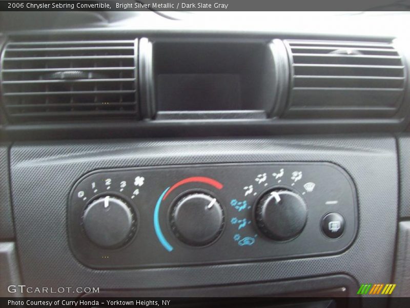 Bright Silver Metallic / Dark Slate Gray 2006 Chrysler Sebring Convertible