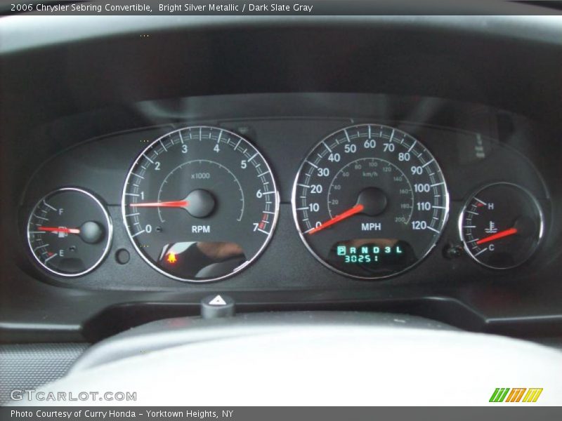  2006 Sebring Convertible Convertible Gauges