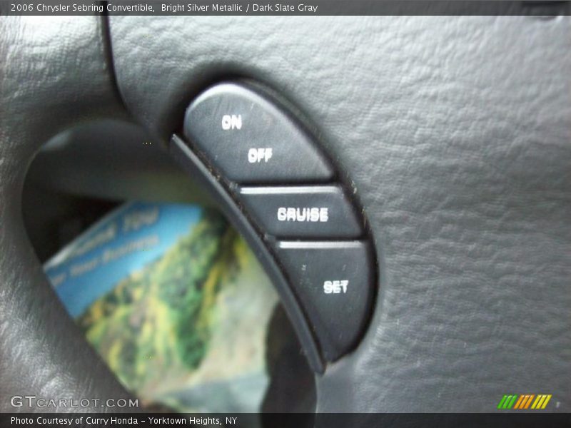 Bright Silver Metallic / Dark Slate Gray 2006 Chrysler Sebring Convertible