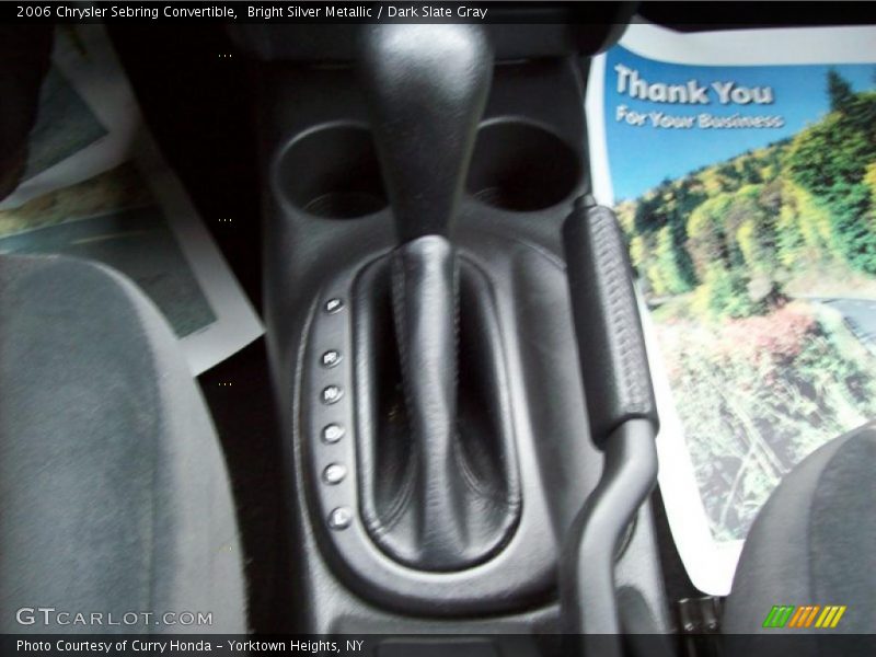 Bright Silver Metallic / Dark Slate Gray 2006 Chrysler Sebring Convertible