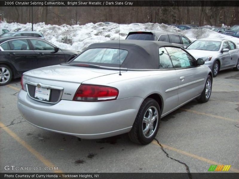 Bright Silver Metallic / Dark Slate Gray 2006 Chrysler Sebring Convertible