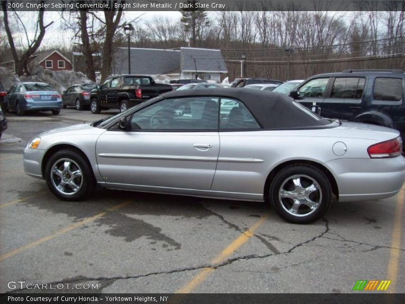 Bright Silver Metallic / Dark Slate Gray 2006 Chrysler Sebring Convertible