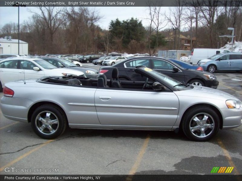 Bright Silver Metallic / Dark Slate Gray 2006 Chrysler Sebring Convertible