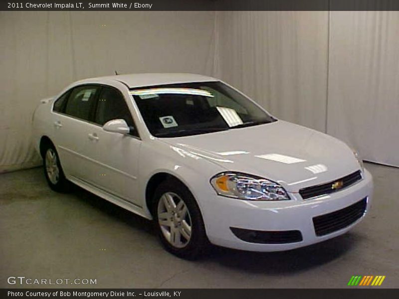 Summit White / Ebony 2011 Chevrolet Impala LT