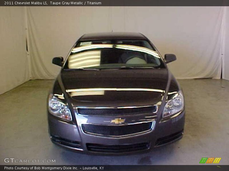 Taupe Gray Metallic / Titanium 2011 Chevrolet Malibu LS