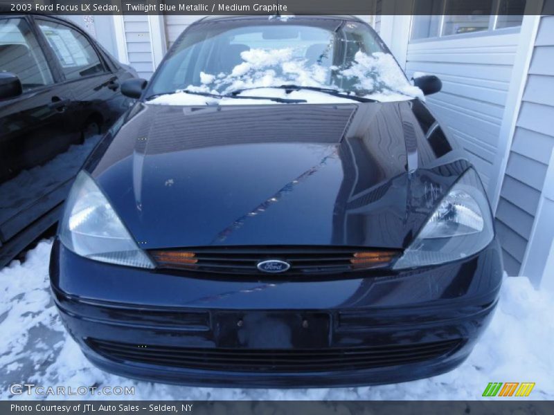 Twilight Blue Metallic / Medium Graphite 2003 Ford Focus LX Sedan