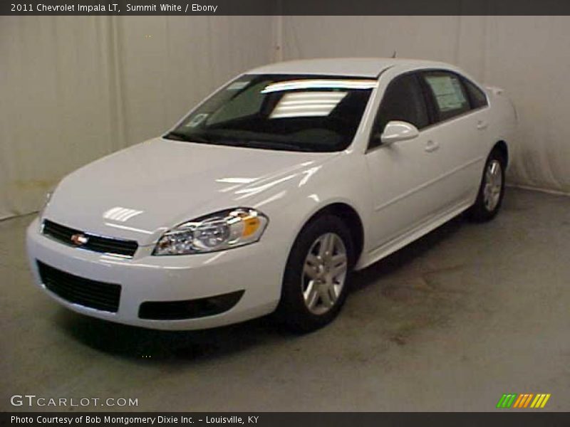 Summit White / Ebony 2011 Chevrolet Impala LT