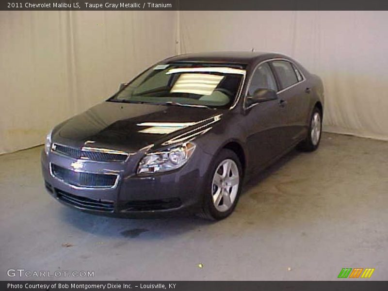 Taupe Gray Metallic / Titanium 2011 Chevrolet Malibu LS