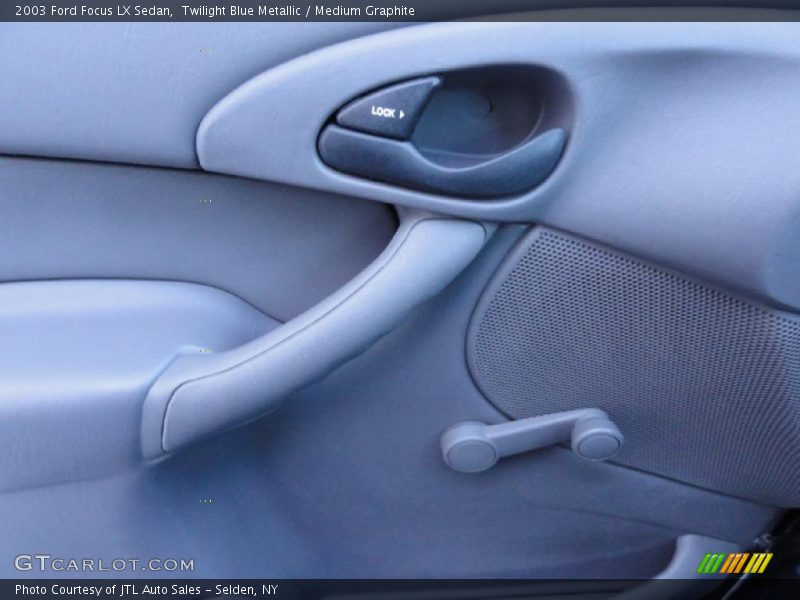 Twilight Blue Metallic / Medium Graphite 2003 Ford Focus LX Sedan