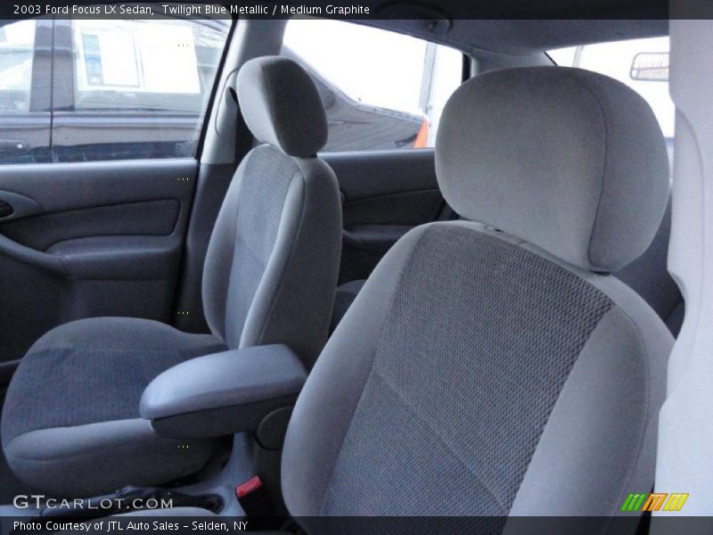 Twilight Blue Metallic / Medium Graphite 2003 Ford Focus LX Sedan