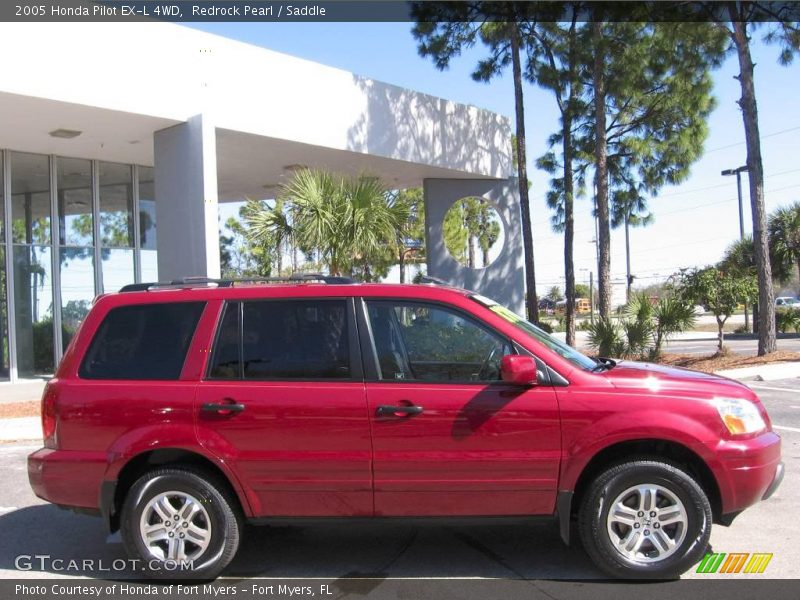 Redrock Pearl / Saddle 2005 Honda Pilot EX-L 4WD